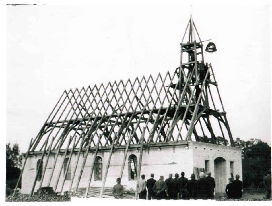 Richtfest Ev Kirche 1952 Foto Hinz