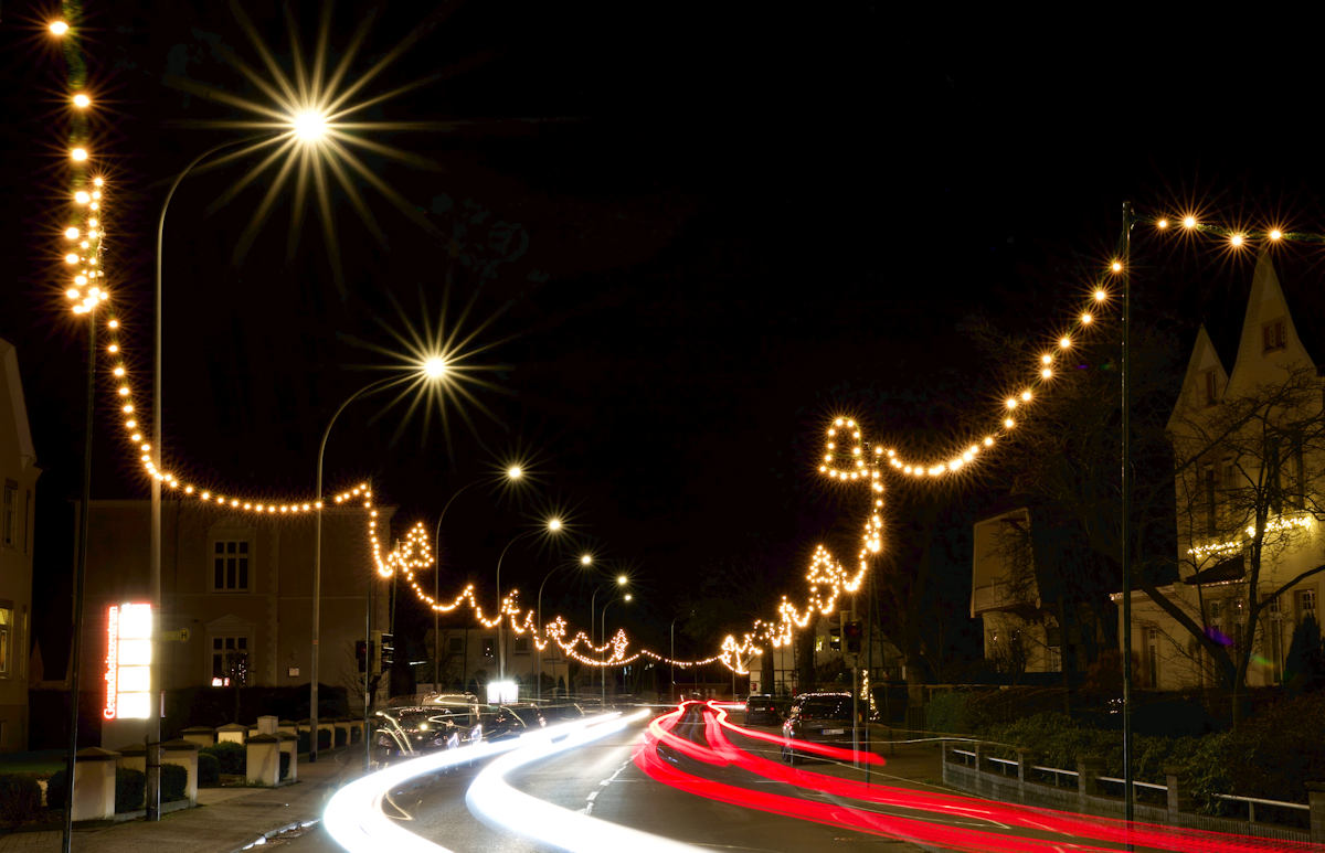 weihnachten, dinklage, weihnachtsbeleuchtung, festbeleuchtung, straßenbeleuchtung, illumination, straßenschmuck, ortsbild, straßenbild